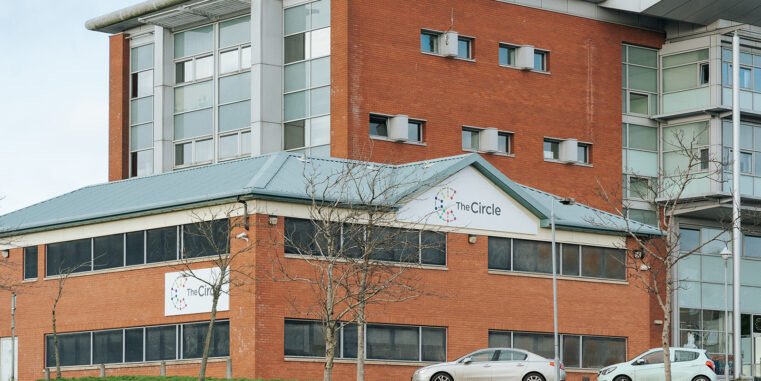 The Circle business centre in Easterhouse, Glasgow