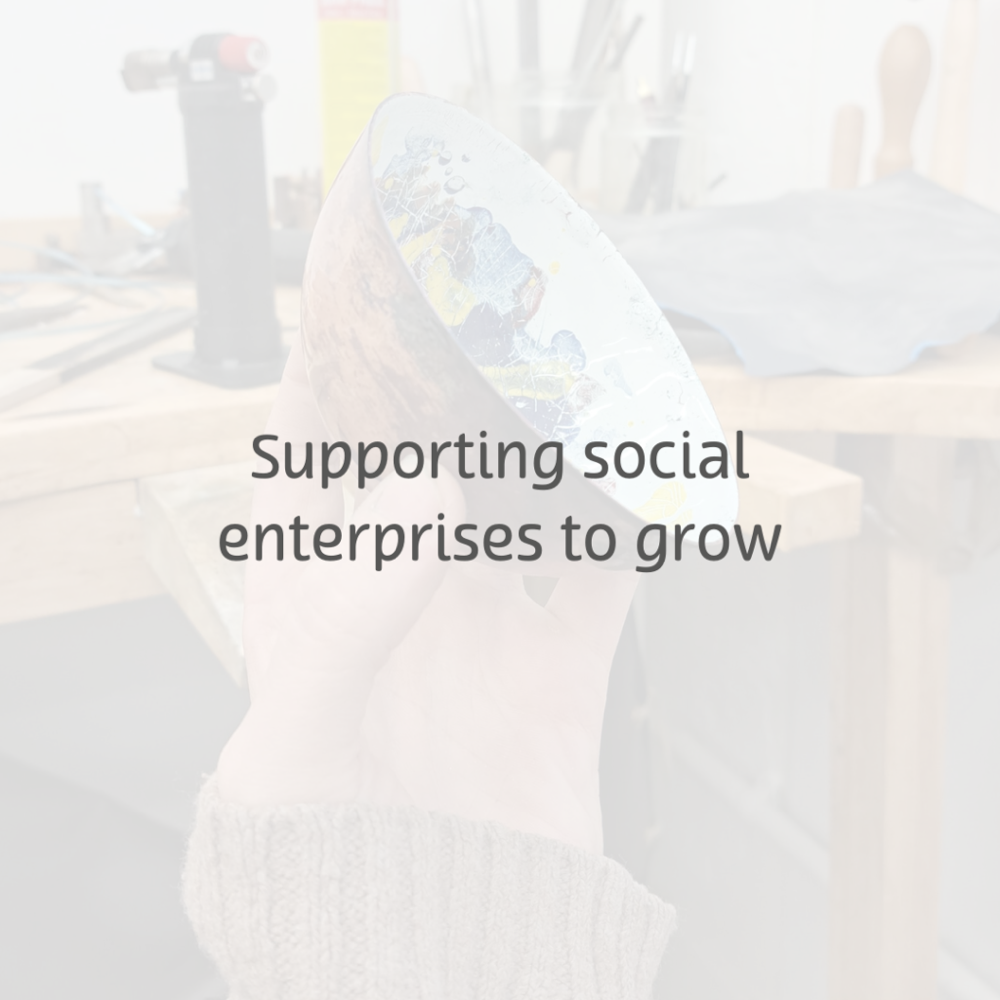 The Circle Workspaces logo on a red background