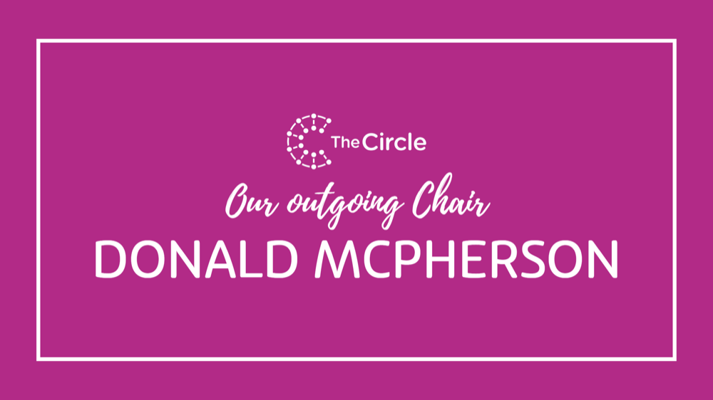 Donald McPherson retires as The Circle’s Chair