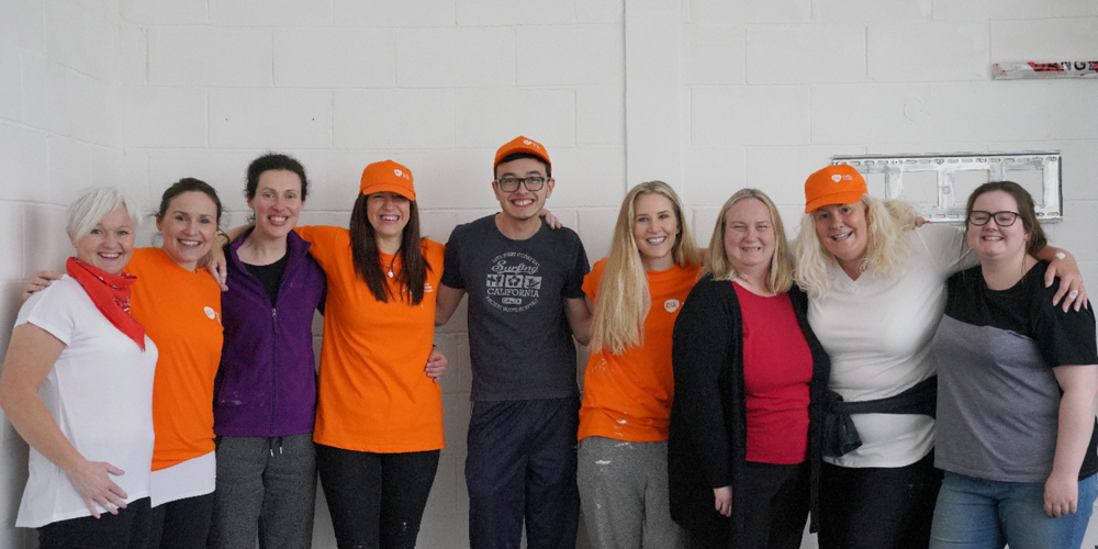 GSK Volunteer team brightened up one of our meeting rooms