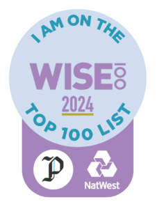 graphic for those listed on the WISE100 list