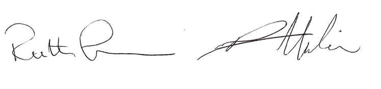 ruth and paul's signatures